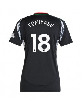 Arsenal Takehiro Tomiyasu #18 Auswärtstrikot für Frauen 2024-25 Kurzarm